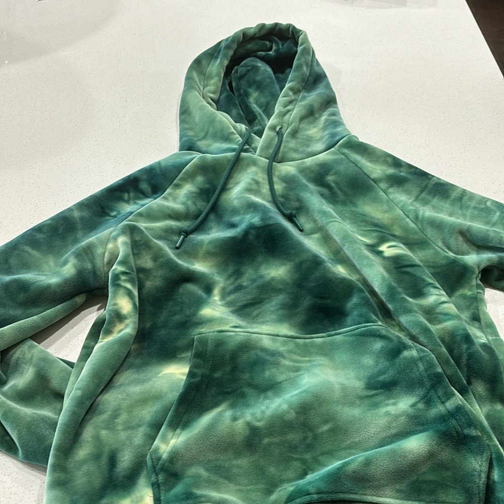 Spark Paws Green Tie Dye Hoodie